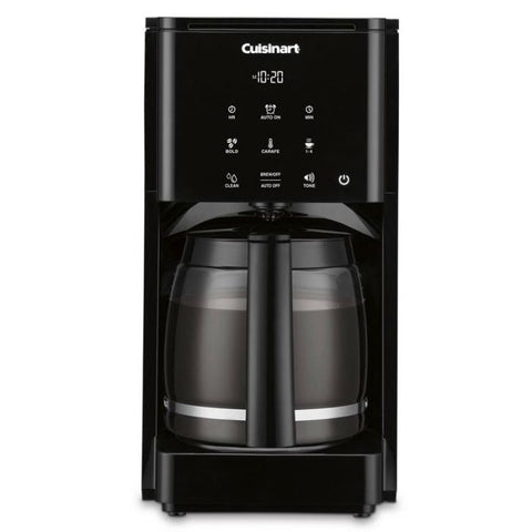 Cuisinart | Cafetera Con Pantalla Táctil Programable | Capacidad De 14 Tazas | Negro