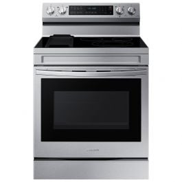 Samsung | Estufa Electrica | True Convection | 5 Quemadores | Air Fry | WiFi | Auto limpieza | Asador | Negro