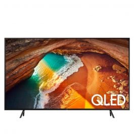 SAMSUNG | QLED 75¨ | Eco Remote Con Carga Solar | 60watt | Multi View | 2 Music Wall Pc ON TV | Google Duo Web Cam | Opcional eARC Ambiente Mode | Negro