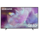 SAMSUNG | QLED 60 | Eco Remote Con Carga Solar | 60w | Multi View | 2 Music Wall Pc ON TV | Google Duo | Web Cam Opcional eARC Ambiente Mode | Negro