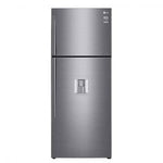 REFRIGERADORA TOP FREEZER 14.5 Pᶟ LG GT43WGP | INVERTER | DISPENSADOR DE AGUA | MECANICO | GRIS