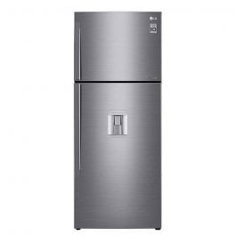 REFRIGERADORA TOP FREEZER 14.5 Pᶟ LG GT43WGP | INVERTER | DISPENSADOR DE AGUA | MECANICO | GRIS