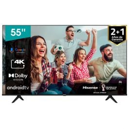 TV HISENSE | DE 55¨ | UHD | SMART | 4K | ANDROID OS | NEGRO