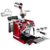 DELONGHI | RED La Specialista | Espresso Machine with Sensor Grinder | Dual Heating System | Stainless Steel | ROJO