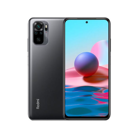 Xiaomi | REDMI NOTE10 | MIUI 12 8 CORE 2x2.2 GHz 6X1.7GHZ | 4GB RAM | 128GB | CAM 48 8 2 2MP 13MP | 4K Pantalla 6.43¨ | IP53 | Splash Proof | BAT 5000mAh | Android 11 | Gris