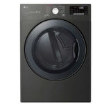 SECADORA GAS 22KG LG DF22BV2B | TRUE STEAM | SMART DIAGNOSIS | SENSOR DRY | NEGRA