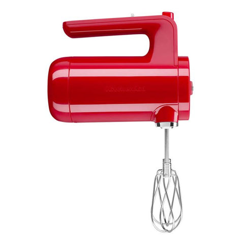 KITCHEN AID | 7 SPEED | CORDLESS HAND MIXER | ROJO