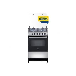 Estufa de piso a gas | Indurama Viena Spazio Plus | 24” | 4 Quemadores | Gris