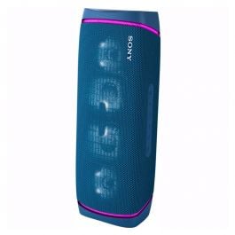 SONY | BOCINA BLUETOOTH 5.0 | DE 4 VIAS LUCES | IP67 | BATERIA | HASTA 24 HORAS | EXTRA BASS | AUDIO | LDAC | ENTRADA | USB PARA | CARGA TIPO C MIC | AZUL