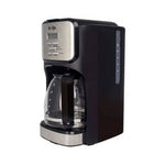 Cafetera Programable 12 Tazas Color Negro y Plateado