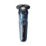PHILLIPS | AFEITADORA SECO HUMEDO | CABEZALES DE FLEXION 360-D | Wet & Dry Electric Shaver | Integrated Pop-Up Trimmer | Power Adapt Sensor | Azul