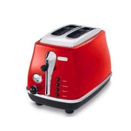DELONGHI | TOSTADORA | Icona 2 Slice | Rojo