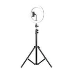 PORTABLE VLOGGER PRO 10 RING LITE LED 3 MODES REMOTE TIPODE FLX