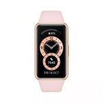 HUAWEI BAND 6 | Monitoreo De Sue O Y Rastrea Ritmo Card | Aco SpO2 | USB Integrado Para Carga | Directa Notificacion De llamada y Mensaje | 11 Modo De Ej | NEGRO | ROSADO
