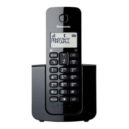 PANASONIC | TEL | INALAMBRICO | DE UN SOLO AURICULAR | FRECUENCIA 1.9GHZ | 10 CANALES CORREO | DE VOZ CALLER ID | MEMORIA 50 | LOCALIZADOR | NEGRO