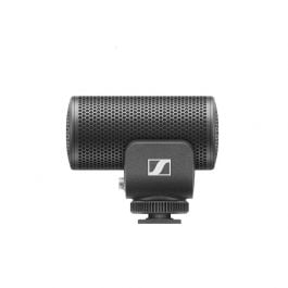 SENNHEISER | MICROFONO | DIRECCIONAL PARA CAMARA CON PROTECCION PARA EL VIENTO | CABLES TRS TRRS DE 3.5MM | PARA CAMARAS DSLR | NEGRO