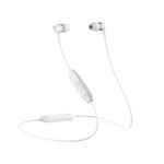 SENNHEISER AUDIFONOS | BLUTOOTH 5.0 | CON CABLE PARA COLGAR EN EL CUELLO | BATERIA HASTA 10 HORAS| CODEC AAC | SBC | GESTION DE LLAMADAS | BLANCO