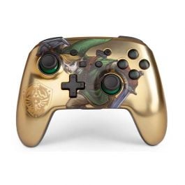 CONTROLER PARA NINTENDO SWITCH INALÁMBRICO ACTION LINK ORO
