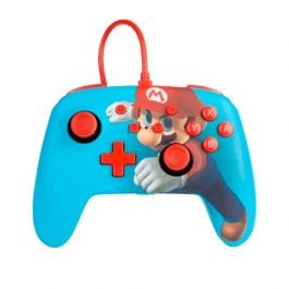 CONTROLER ALÁMBRICO PARA NITENDO SWITCH MARIO PUNCH