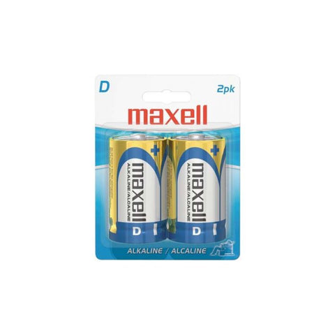 BATERIA MAXELL ALCALINA D 2PK