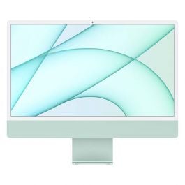 Apple iMac Retina 24" (2021) | 4.5K | Apple M1 | CPU 8 núcleos y GPU 8 núcleos | 8GB | 256GB SSD | Verde