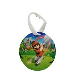 ETIQUETA DE EQUIPAJE PARA JUEGO MARIO GOLF