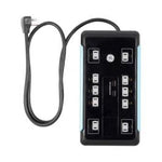 JASCO GE ULTRA PRO REGLETA| DE 10 SALIDA | 2USB CABLE | 4PIES Proteccion | de 2880 Joules 15a | a 1800w | Apaga Automatica Con Sobre Carga | Negro