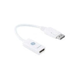 JASCO | ADAPTADOR | MALE DISPLAY PORT | A FEMALE HDMI PORT | BLANCO
