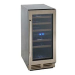 AVANTI | WINE COOLER | 28 Bottle DESIGNER Series| DUAL ZONE | NEGRO