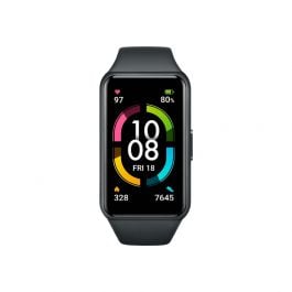 Honor | Reloj BAND 6 | Monitoreo De Sue o y Rastrea Ritmo Card | Aco SpO2 | USB Integrado | Carga Directa | NEGRO