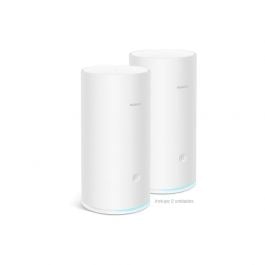 Huawei | Router MESH AC2200 | 2 Unidades | Quad Core 1.4 GHz | 256MB RAM | 128MB FLASH VPN DMZ | Servidor Virtual | 2.4GHZ | Blanco