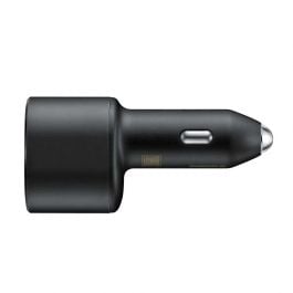 Cargador de coche dual superrápido Samsung | (45W+15W) | Negro