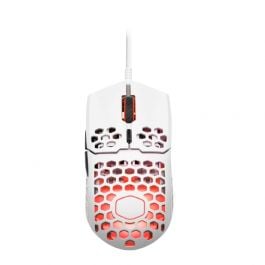Mouse Gaming Cooler Master MM711 White Matte RGB 16.000 DPI