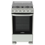 Mabe | Estufa a Gas | 20" | 4 Quemadores | Tech Estandar | Cubierta | Acero Inox | Plata