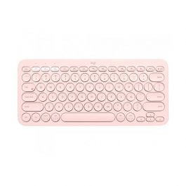 Logitech | K380 | Keyboard | Multi Device | Bluetooth | Spanish | Rose