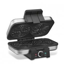 Máquina para hacer Waflera | Cuisinart WM-PZ10 | Pizzelle Press | Plateado