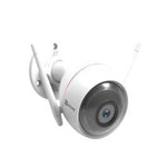 Camara de CCTV FHD C Sistema de Alarma| Sensor de Movimiento | Audio de 2VIAS | Mic 14.8pies | Carcasa IP67 | Sirena Y LUZ Estrobosc Pica | Vision Nocturno Colo