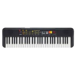 TECLADO YAMAHA | SMART CHORD | 61 TECLAS | 136 VOCES | REVERVERACION | 158 ESTILOS | MICROFONO | ENTRADA DE AUDIFONO | NEGRO