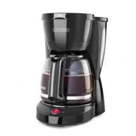 BLACK AND DECKER | CAFETERA 12 TAZAS | NEGRO