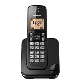 PANASONIC | TELEFONO INALÁMBRICO | UN SOLO AURICULAR | DECT CALLER ID MEMORIA | 50 MEMORIA DIRECTORIO | 50 ALTAVOZ | NEGRO