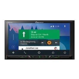 Pioneer | Receptor Multimedia De Pantalla | Táctil Transparente | WVGA De 7" | Negro