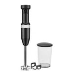 KITCHEN AID | VARIABLE SPEED CORDED | HAND BLENDER | NEGRO
