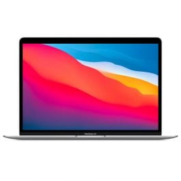 Macbook Air Retina | Procesador M1 8 core CPU | 7 core GPU | 8GB RAM | 256GB SSD | 13.3" Pantalla | Bluetooth 5.0 | Wi-fi | AC | Teclado Inglés | Plata
