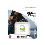 Kingston | 256GB | Tarjeta SDHC | Canvas Select Plus SD Class 10 | Negro