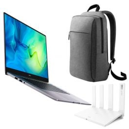 Huawei Matebook D15 | Core i3 10110U | 8GB Ram | SSD 256GB | Pantalla 15.6" | FULL HD | WINDOWS 10 HOME | Gratis WS7100 BACKPACK | AX3 Wi-Fi 6 Plus