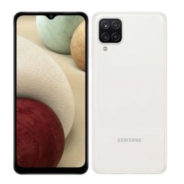 SAMSUNG A12 | 8CORE 4X2.0 4X2.0 GHZ | 4GB RAM | 64GB | FULL HD | PANTALLA 6.5" | BAT 5000MAH | ANDROID 11 | BLANCO