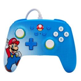 POWERAEDICION | CONTROL | ALÁMBRICO | MARIO POP ART | AZUL