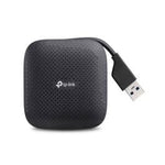 TP-LINK | UH400 | UN | USB 3.0| 4 Port Portable Hub | Negro