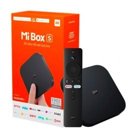 XIAOMI | MI BOX S 4K HDR | ANDROID GOOGLE | ASISTENT REP STREAMING | NEGRO