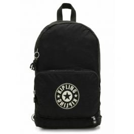Kipling Classic Niman Fold Backpacks Negro